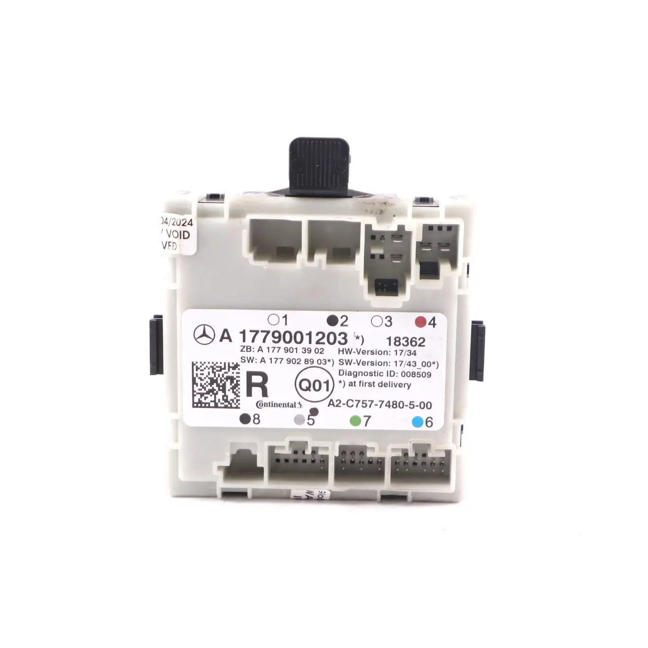 Mercedes W177 Módulo Control Puerta Trasera Izquierda Derecha A1779001203