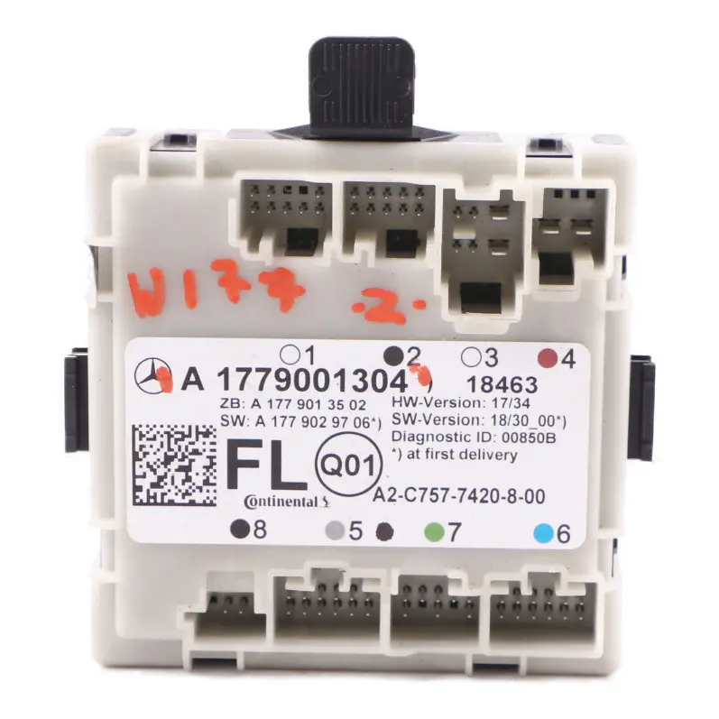 Door Module Mercedes C118 W177 W247 Front Left N/S Control Unit to with Part number A1779001304 Door Module Mercedes C118 W177 W247 Front Left N/S Control Unit - SKU A1779001304 - Part number A1779001304