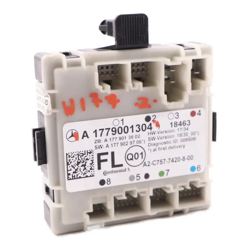Tür modul Mercedes C118 W177 W247 vorne links Steuergerät für mit Teilenummer A1779001304 Tür modul Mercedes C118 W177 W247 vorne links Steuergerät - SKU A1779001304 - Teilenummer A1779001304
