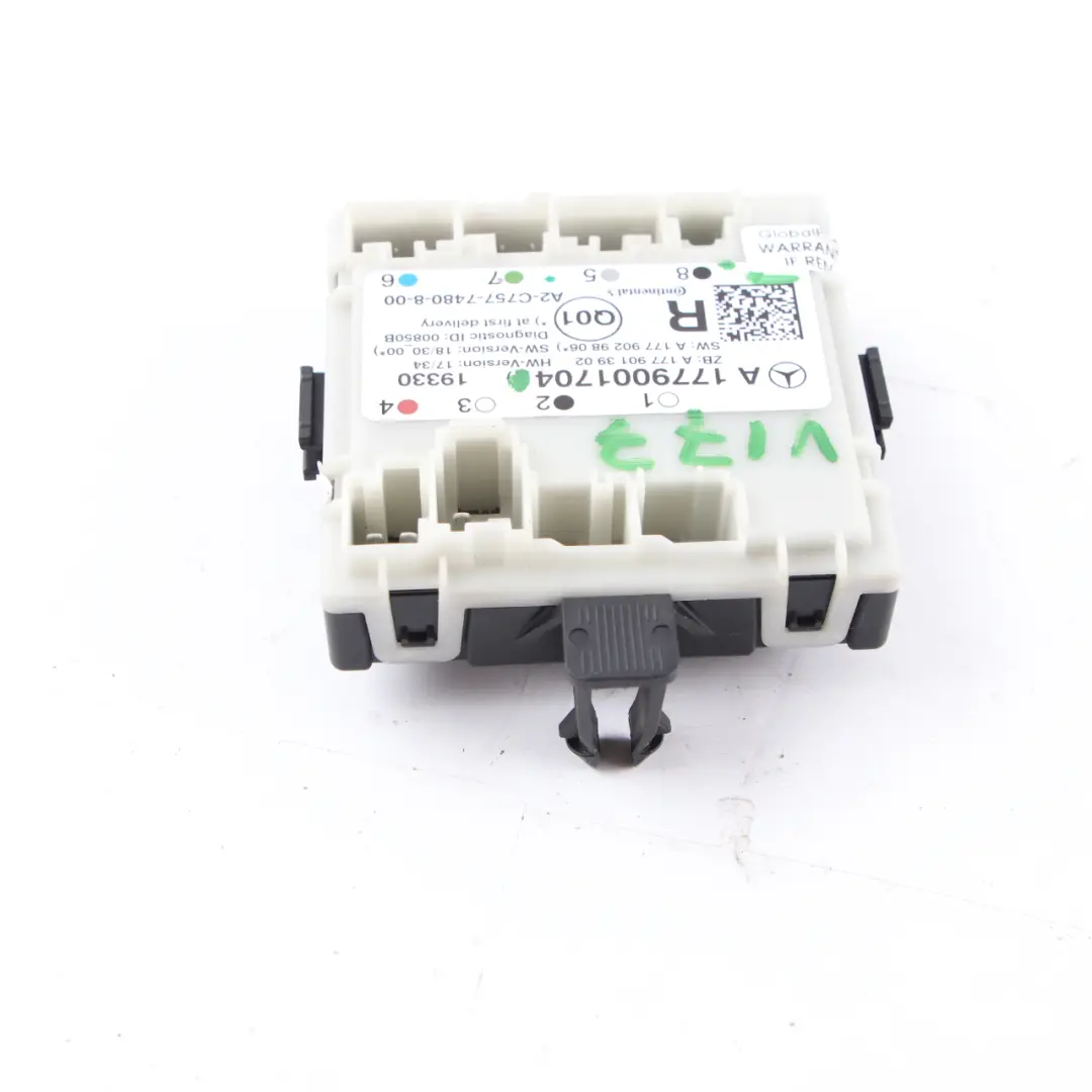 Mercedes V177 Module de porte arrière droite Unité de contrôle - SKU A1779001704 - Numéro de pièce A1779001704
