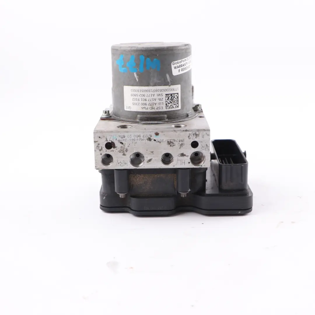 Mercedes W177 Bremspumpe ESP ABS Hydraulikeinheit Modul A1779019102 - SKU A1779002305 - Teilenummer A1779002305