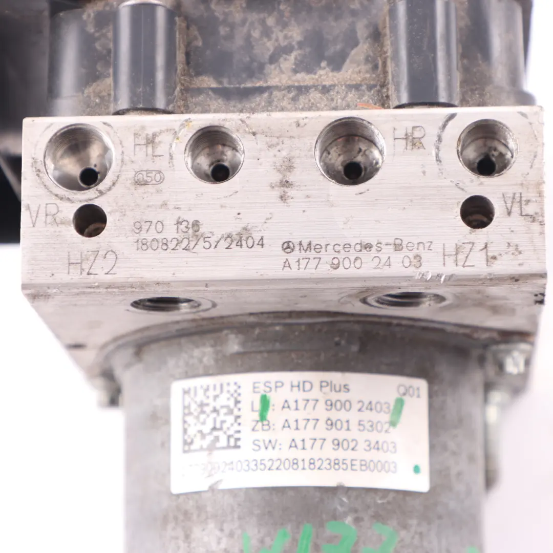 Pompa Freno ESP ABS Modulo Unità Idraulica A1779002305 A1779019102 per Mercedes W177 con numero di parte A1779002403 Mercedes W177 Pompa Freno ESP ABS Modulo Unità Idraulica A1779002305 A1779019102 - SKU A1779002403 - Numero di parte A1779002403