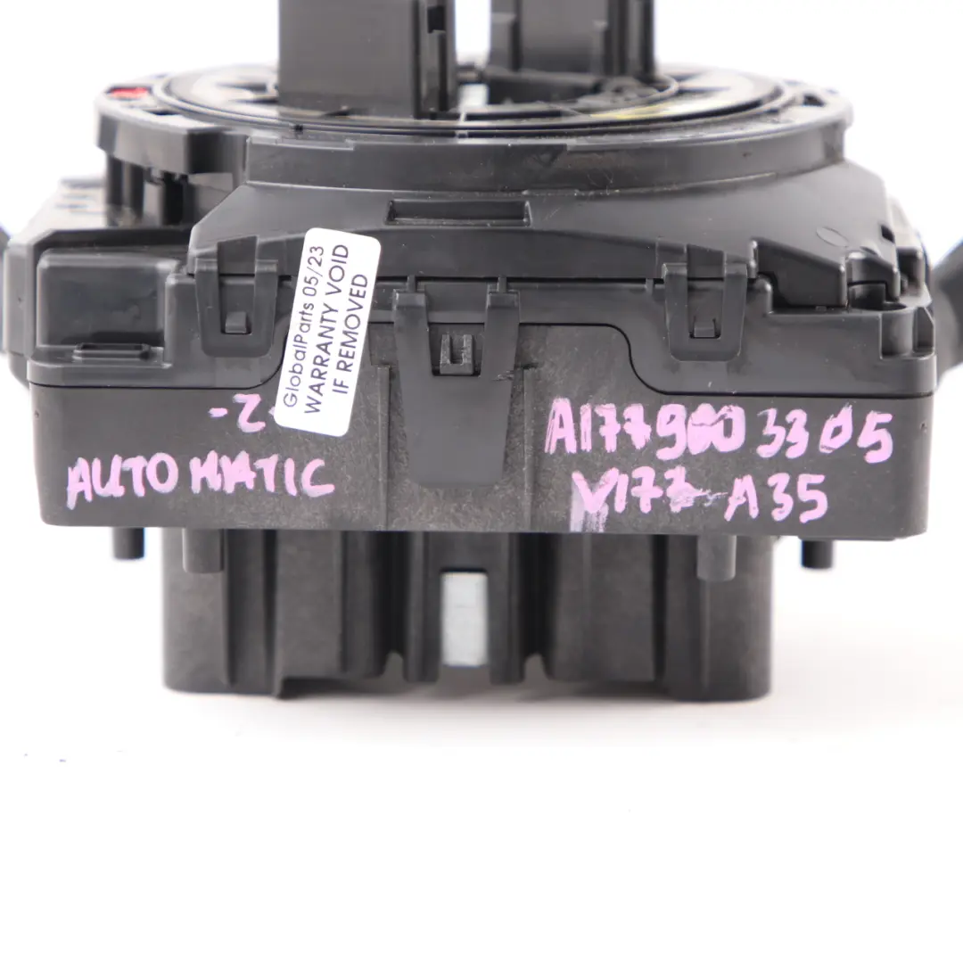 Grupo interruptores columna dirección limpiaparabrisas Stalk Slip para Mercedes W177 con número de pieza A1779003305 Mercedes W177 Grupo interruptores columna dirección limpiaparabrisas Stalk Slip - SKU A1779003305 - Número de pieza A1779003305