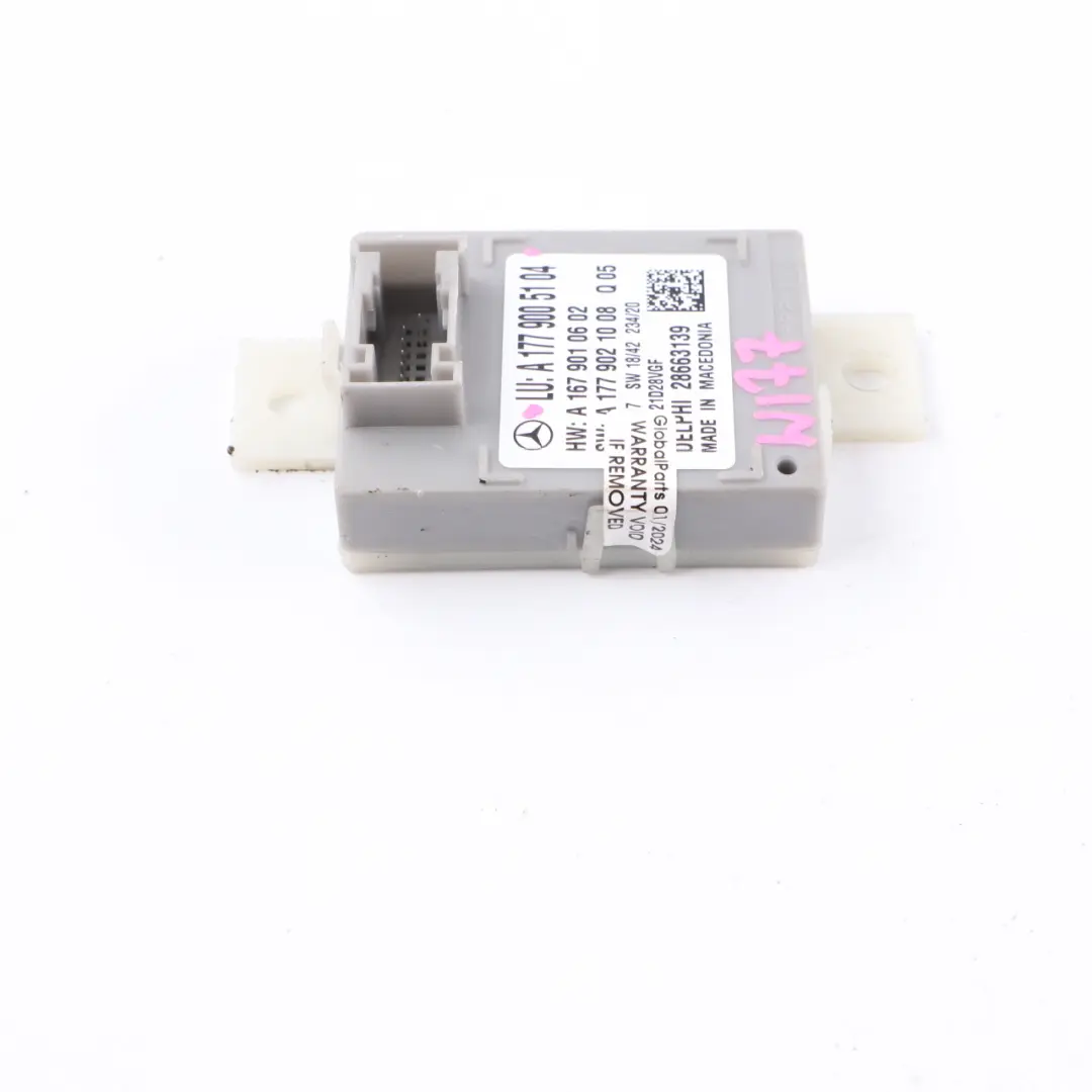 Ambient Lighting Control Module Unit ECU to Mercedes W177 with Part number A1779005104 Mercedes W177 Ambient Lighting Control Module Unit ECU - SKU A1779005104 - Part number A1779005104