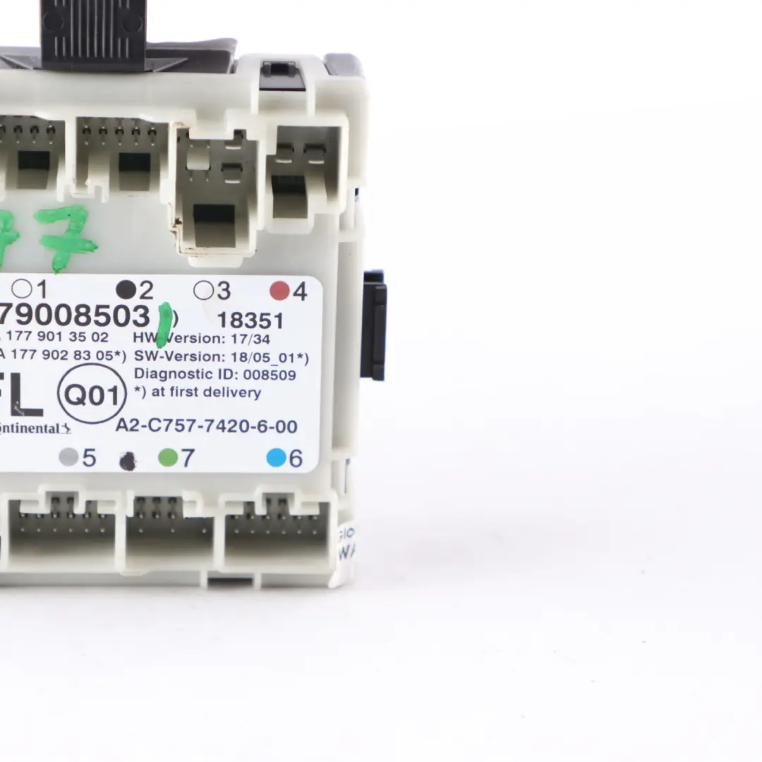 Class W177 Door Control Module Front Left to Mercedes A with Part number A1779008503 Mercedes A Class W177 Door Control Module Front Left - SKU A1779008503 - Part number A1779008503