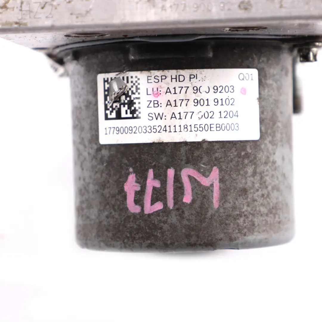 Mercedes W177 Brake Pump ESP ABS Hydraulic Control Unit A1779019102 - SKU A1779009203 - Part number A1779002605