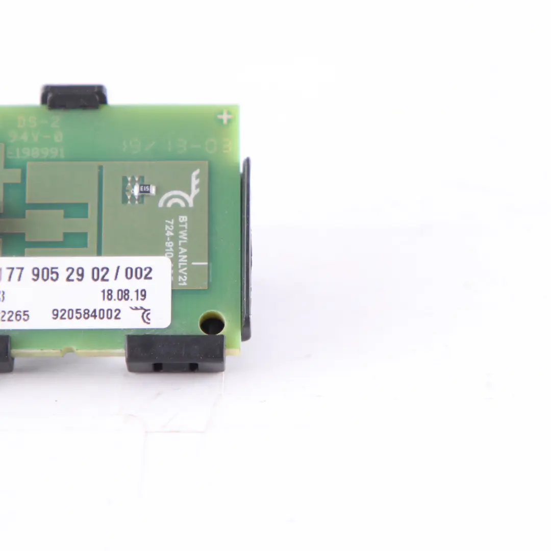 Antenne Empfänger Antenne Modul Einheit für Mercedes W177 W213 W247 W447 mit Teilenummer A1779052902 Mercedes W177 W213 W247 W447 Antenne Empfänger Antenne Modul Einheit - SKU A1779052902 - Teilenummer A1779052902