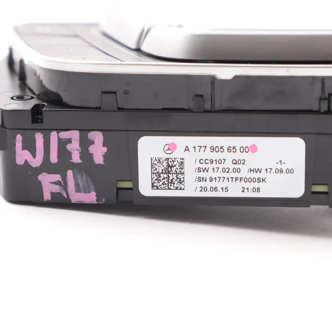  Interruptor Mercedes W177 W247 Ajuste memoria Delantero Izquierdo - SKU A1779056500 - Número de pieza A1779056500