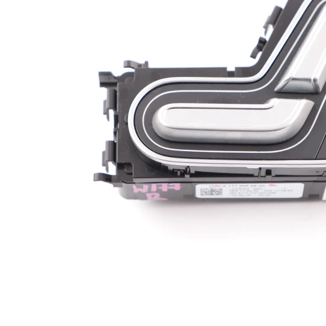 Panel Sterowania Fotela Przód Prawy do Mercedes W177 W247 o numerze A1779056600 Mercedes W177 W247 Panel Sterowania Fotela Przód Prawy - SKU A1779056600 - Numer Części A1779056600