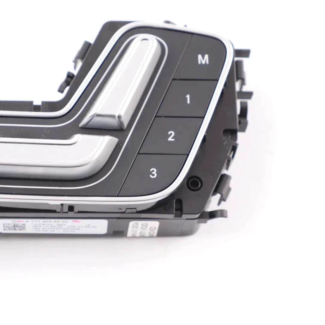  Interruptor asiento Mercedes W177 W247 memoria delantero derecho - SKU A1779056600 - Número de pieza A1779056600