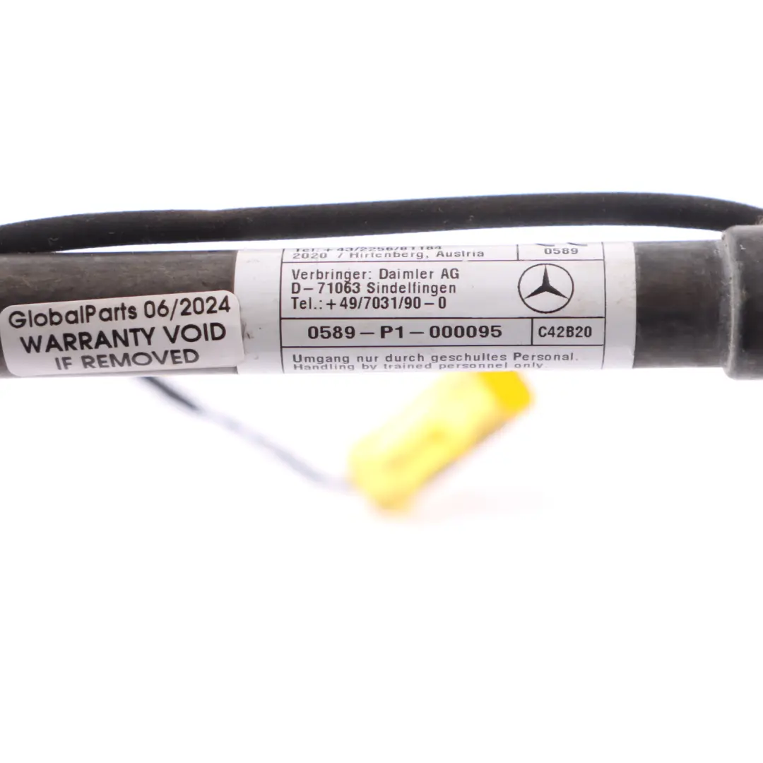 Attuatore del cofano protezione pedoni sinistra destra per Mercedes W177 con numero di parte A1779062301 Mercedes W177 Attuatore del cofano protezione pedoni sinistra destra - SKU A1779062301-2 - Numero di parte A1779062301