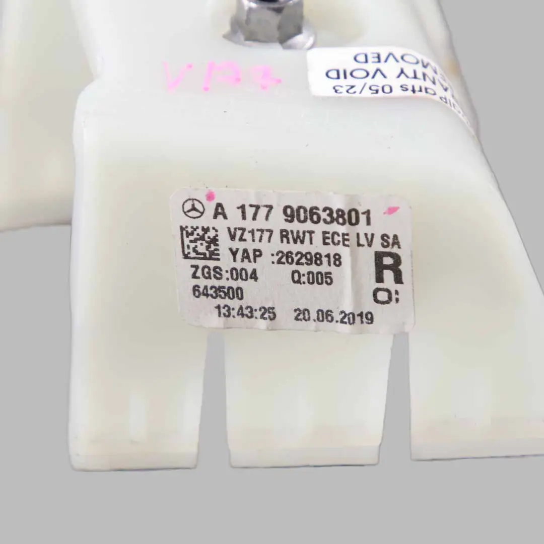 Luz Trasera Tronco Derecho Soporte del Soporte para Mercedes V177 con número de pieza A1779063801 Mercedes V177 Luz Trasera Tronco Derecho Soporte del Soporte - SKU A1779063801-1 - Número de pieza A1779063801