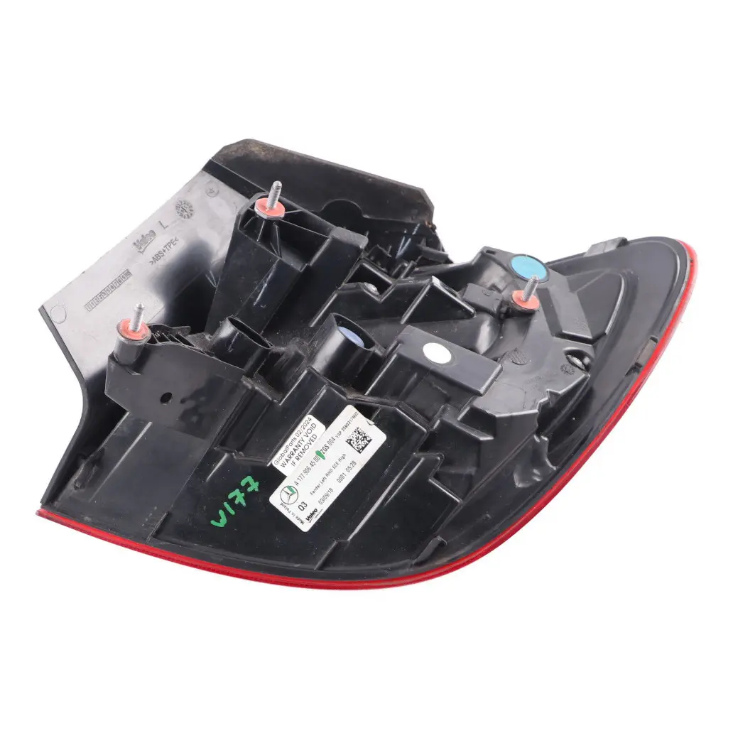 Lamp Left N/S Tail Light Side Panel to Mercedes W177 Rear with Part number A1779064500 Mercedes W177 Rear Lamp Left N/S Tail Light Side Panel - SKU A1779064500 - Part number A1779064500