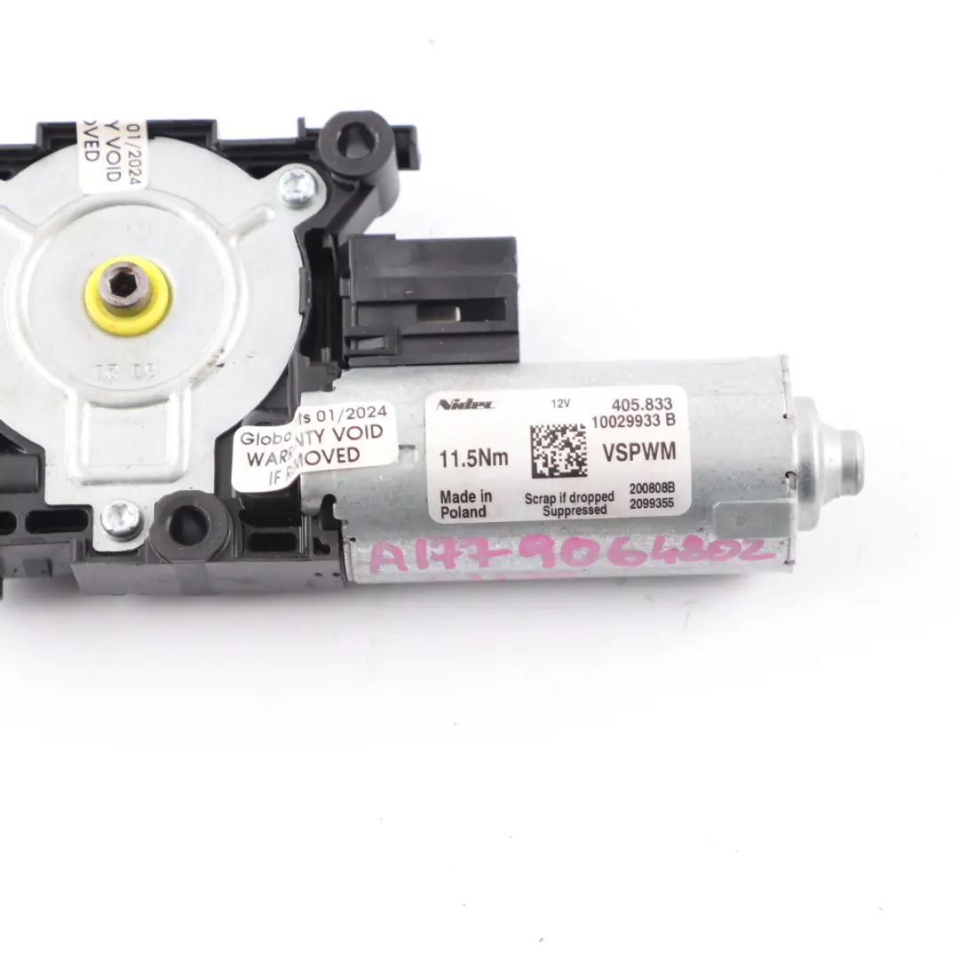 Mercedes W177 Tetto scorrevole panoramico Motore attuatore - SKU A1779064802 - Numero di parte A1779064802