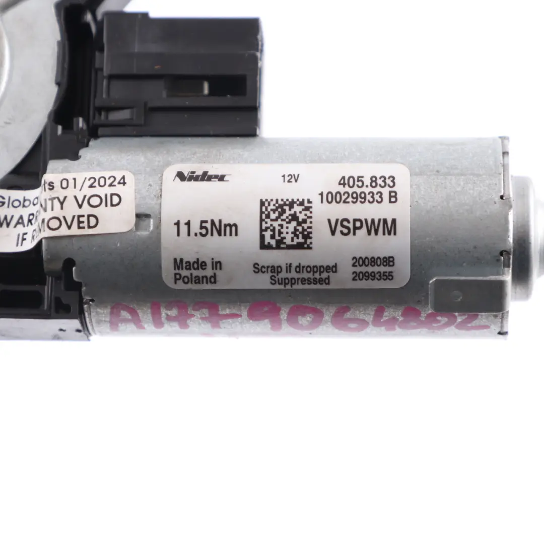 Mercedes W177 Sliding Sunroof Panoramic Motor Drive Actuator Unit - SKU A1779064802 - Part number A1779064802