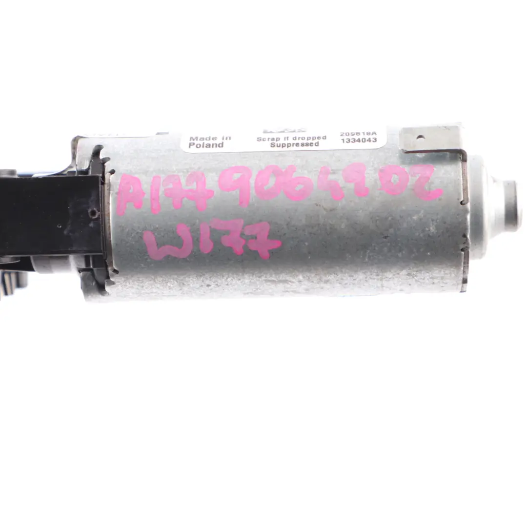 Sliding Sunroof Panoramic Roller Blind Unit Motor to Mercedes W177 with Part number A1779064902 Mercedes W177 Sliding Sunroof Panoramic Roller Blind Unit Motor - SKU A1779064902 - Part number A1779064902