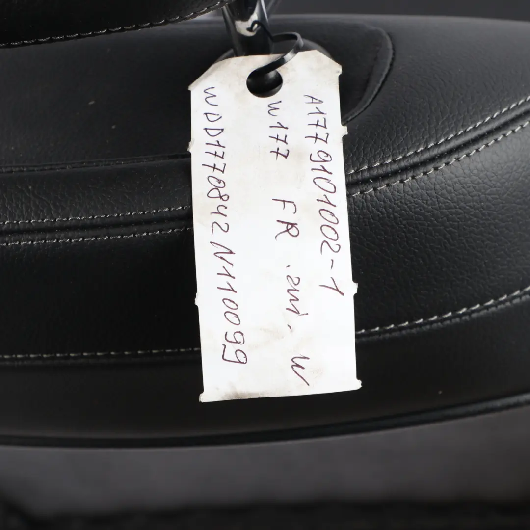 Fotel Siedzenie Prawy Przód Czarny Antracyt Podgrzewany do Mercedes W177 o numerze A1779101002 Mercedes W177 Fotel Siedzenie Prawy Przód Czarny Antracyt Podgrzewany - SKU A1779101002-1 - Numer Części A1779101002