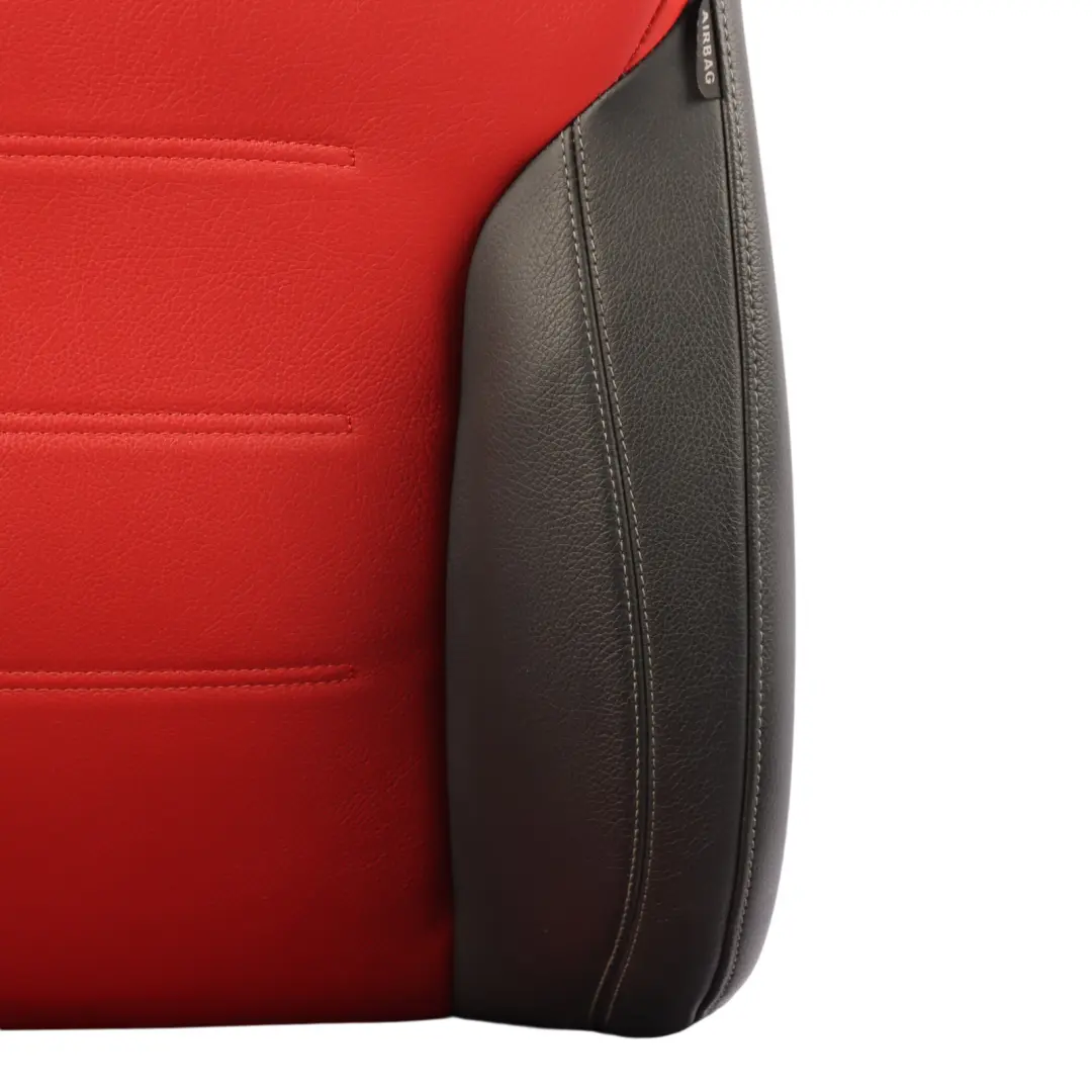  Front Seat Mercedes C118 W177 Left N/S Interior Leather Black Red - SKU A1779101502 - Part number A1779101502