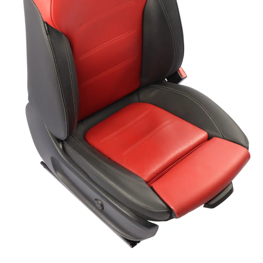 Asiento Delantero Mercedes C118 W177 Derecho Interior Cuero Negro Rojo para con número de pieza A1779101602 Asiento Delantero Mercedes C118 W177 Derecho Interior Cuero Negro Rojo - SKU A1779101602 - Número de pieza A1779101602