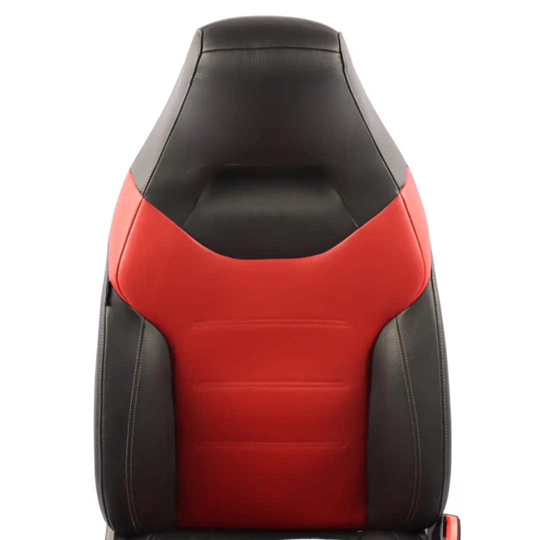  Front Seat Mercedes C118 W177 Right O/S Interior Leather Black Red - SKU A1779101602 - Part number A1779101602