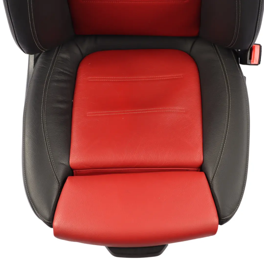  Front Seat Mercedes C118 W177 Right O/S Interior Leather Black Red - SKU A1779101602 - Part number A1779101602