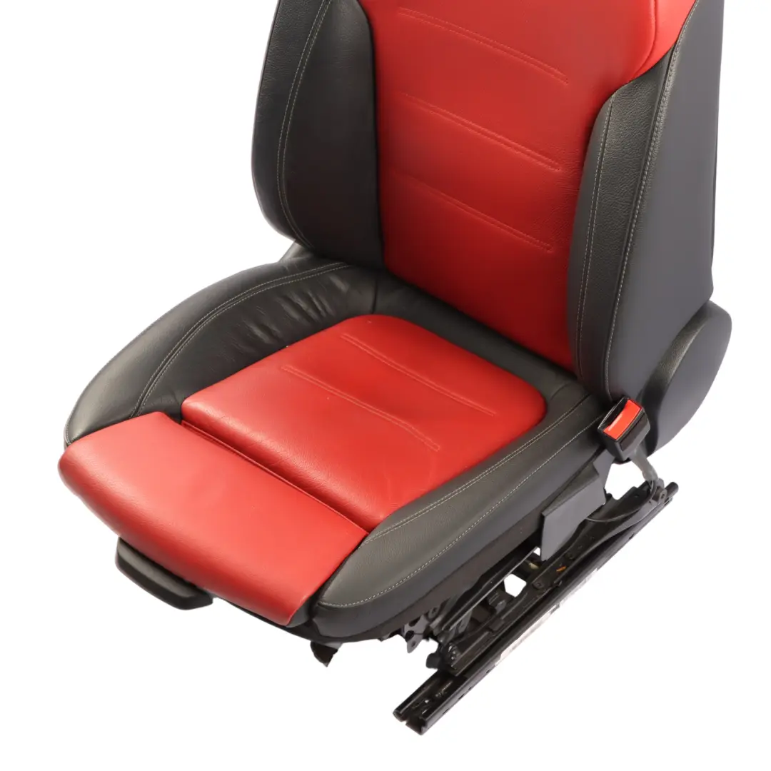  Siège Avant Mercedes C118 W177 Droit Intérieur Cuir Noir Rouge - SKU A1779101602 - Numéro de pièce A1779101602