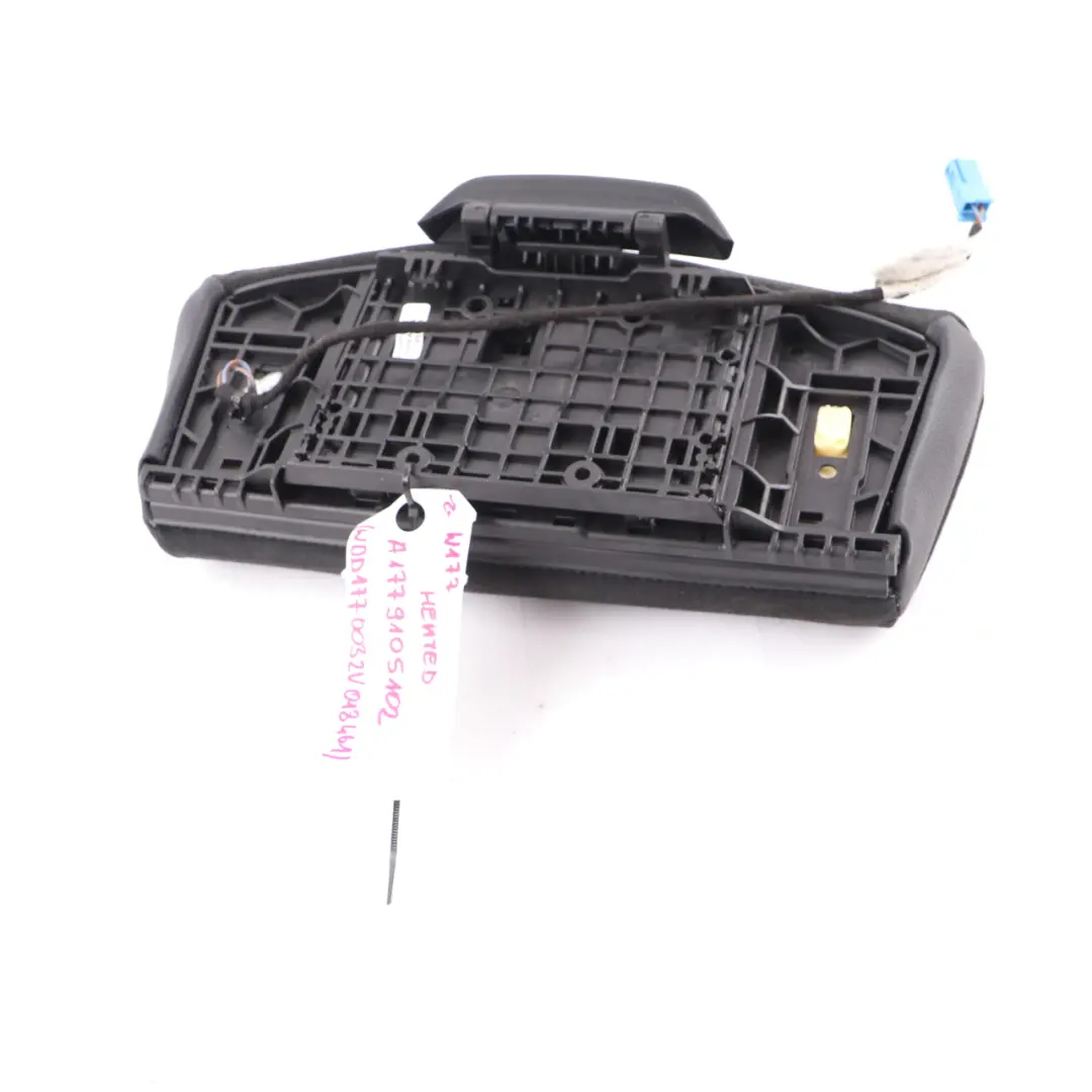 Mercedes W177 Front Sport Seat Thigh Support Heated Cloth Alcantara Black - SKU A1779105102 - Part number A1779105102