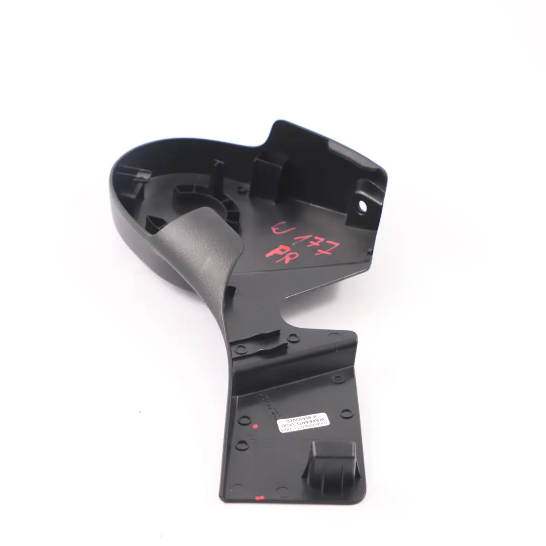 Vordersitzabdeckung Panel Trim Innen Links Schwarz für Mercedes W177 mit Teilenummer A1779105700 Mercedes W177 Vordersitzabdeckung Panel Trim Innen Links Schwarz - SKU A1779105700 - Teilenummer A1779105700