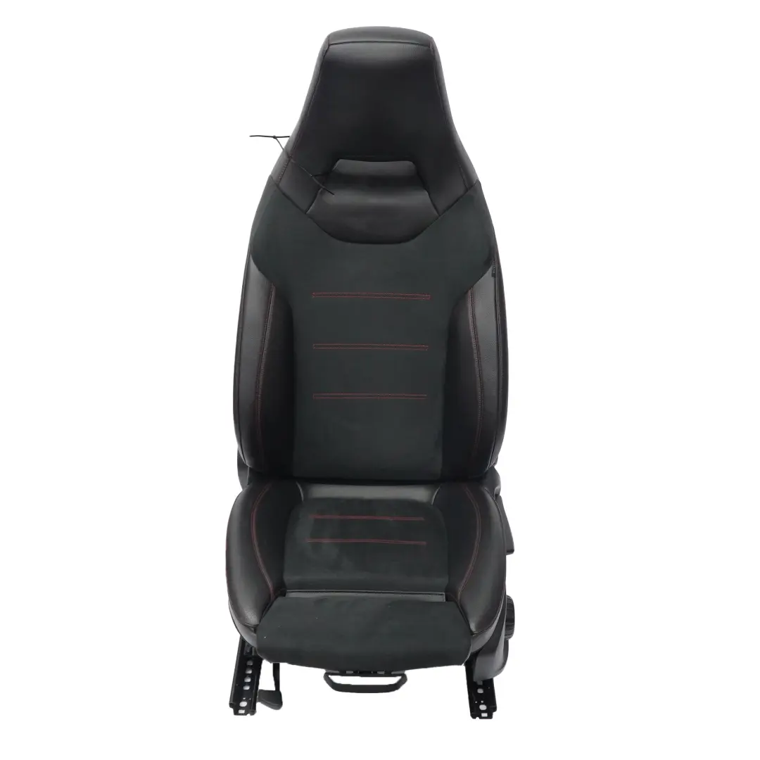  Front Seat Mercedes C118 W177 Left N/S Fabric Imitation Leather Black Red Thread - SKU A1779107901-2 - Part number A1779107901