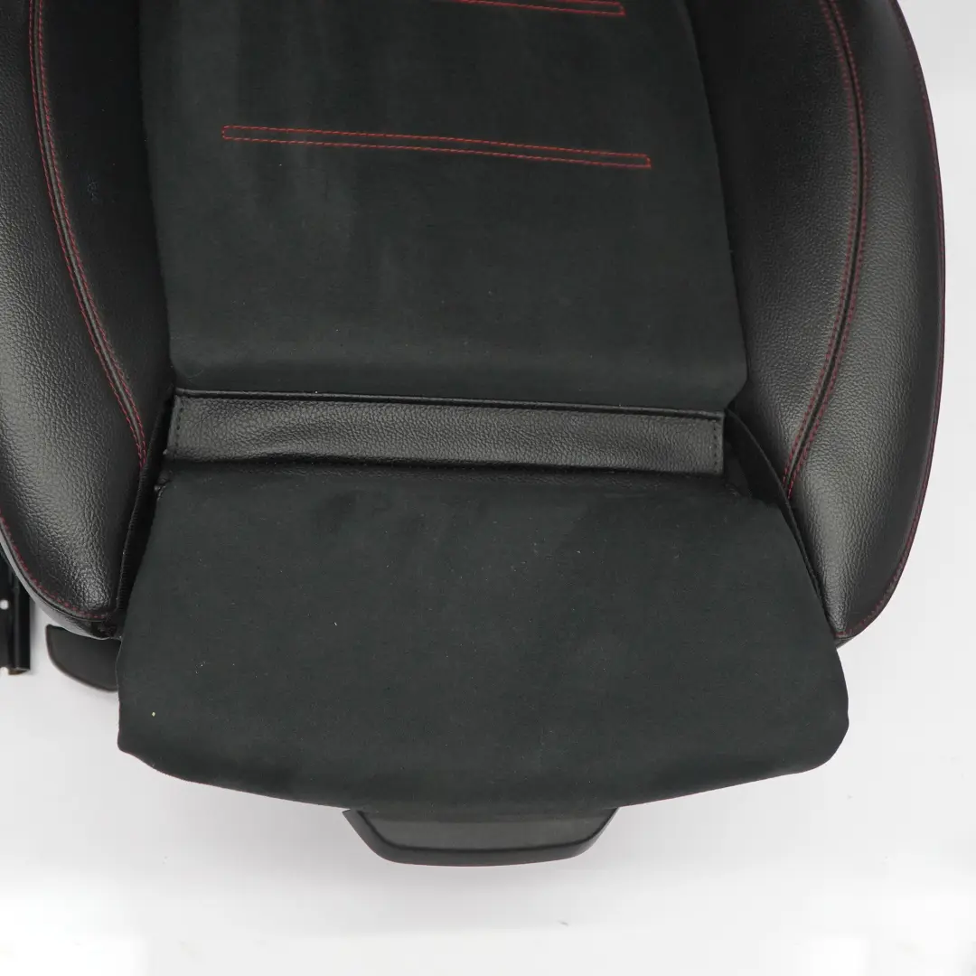  Front Seat Mercedes C118 W177 Left N/S Fabric Imitation Leather Black Red Thread - SKU A1779107901-2 - Part number A1779107901