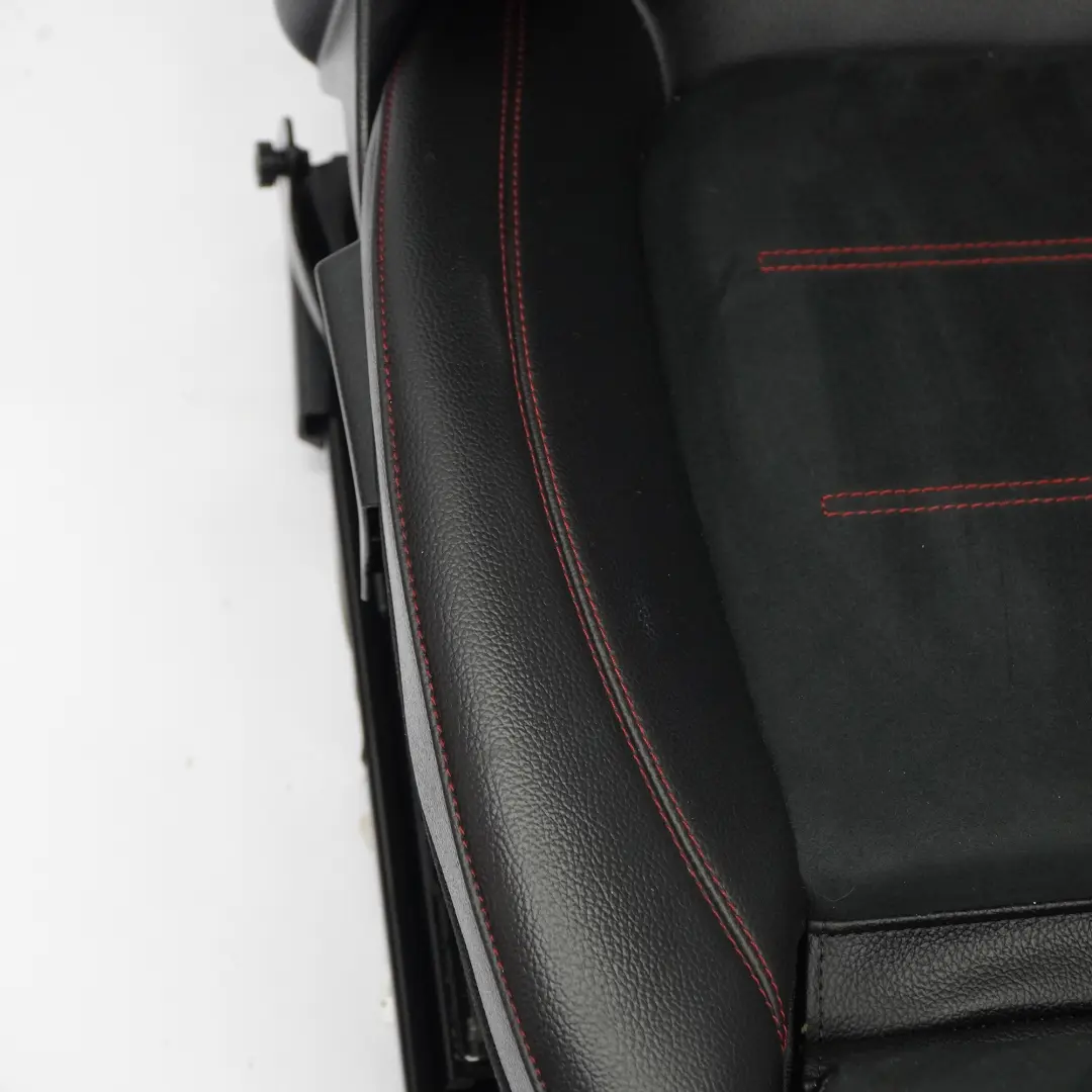  Front Seat Mercedes C118 W177 Left N/S Fabric Imitation Leather Black Red Thread - SKU A1779107901-2 - Part number A1779107901