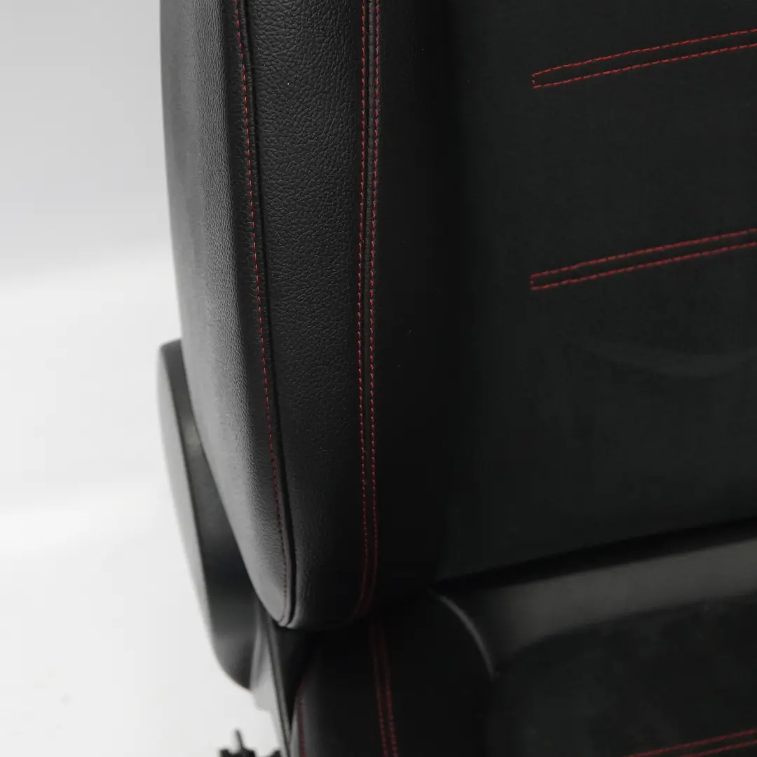  Front Seat Mercedes C118 W177 Left N/S Fabric Imitation Leather Black Red Thread - SKU A1779107901-2 - Part number A1779107901