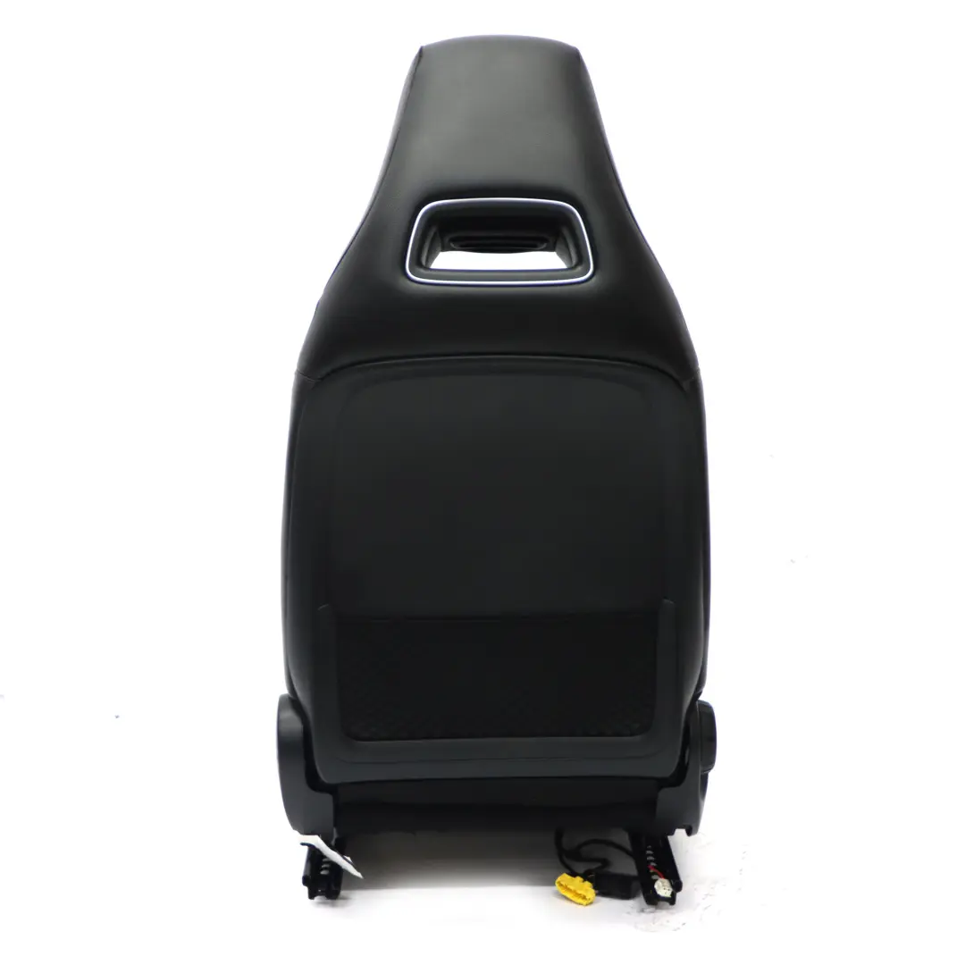 Fotel Prawy Przód Podgrzewany Materiał Imitacja Skóry Czarny do Mercedes W177 o numerze A1779108001 Mercedes W177 Fotel Prawy Przód Podgrzewany Materiał Imitacja Skóry Czarny - SKU A1779108001-2 - Numer Części A1779108001