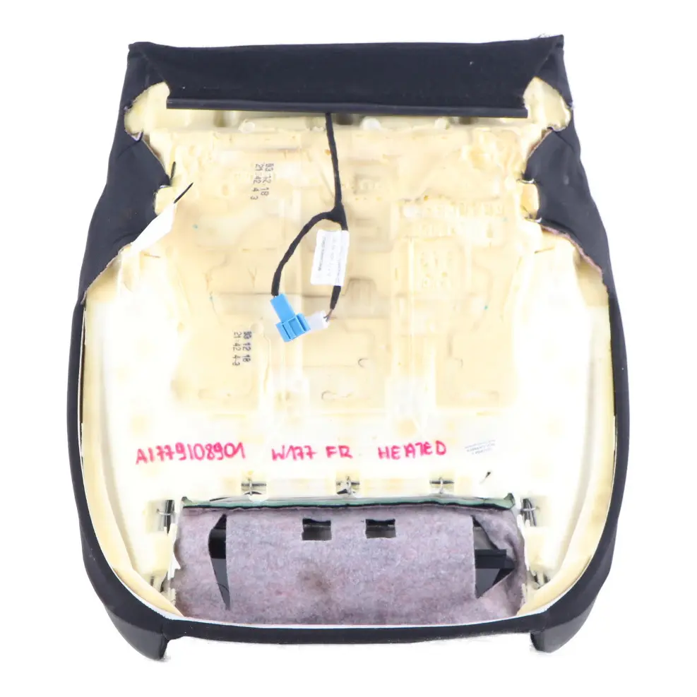 Front Seat Cover Heated Left Right N/O/S Fabric Imitation Leather to Mercedes W177 with Part number A1779108901 Mercedes W177 Front Seat Cover Heated Left Right N/O/S Fabric Imitation Leather - SKU A1779108901 - Part number A1779108901