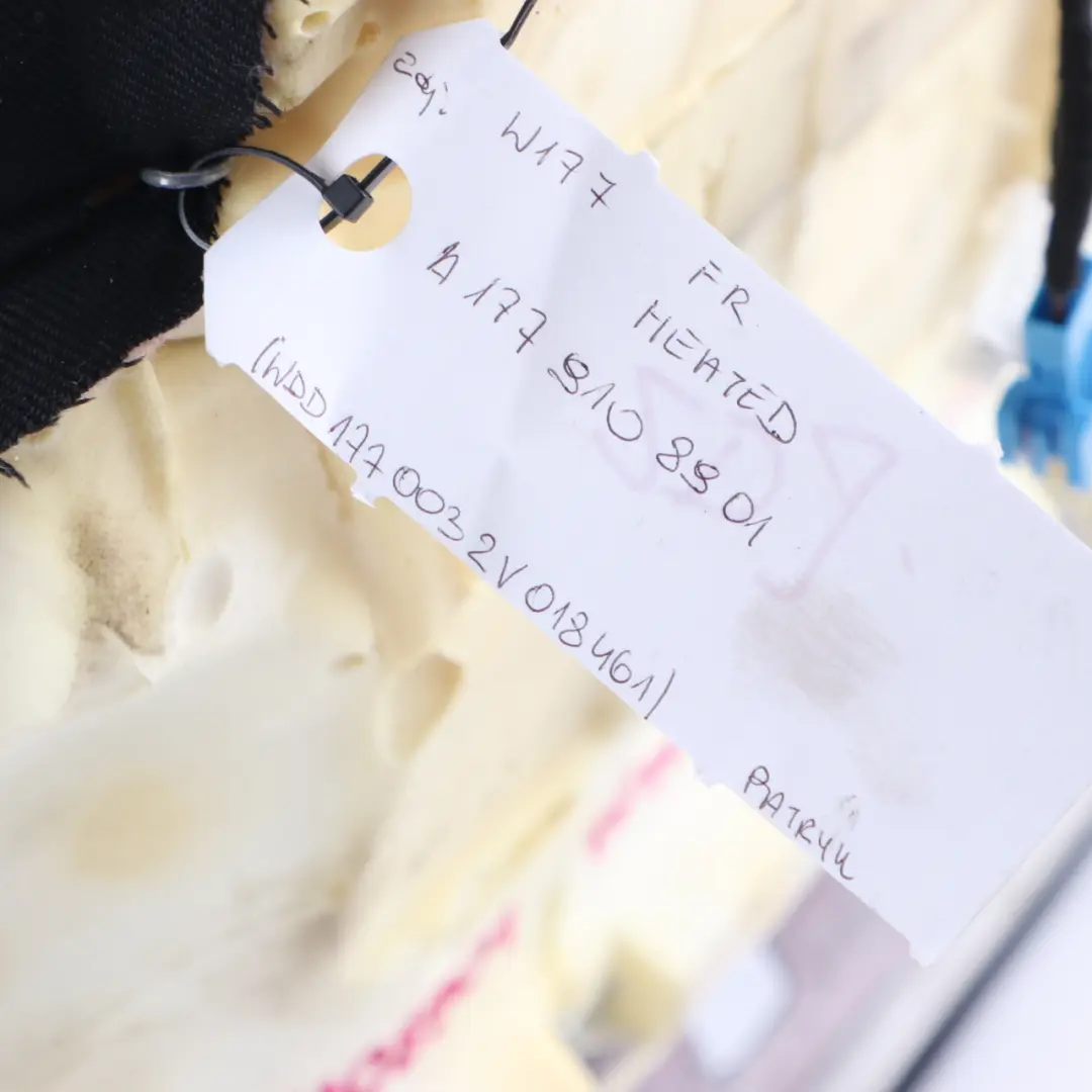 Fotel Przedni Siedzenie Podgrzewany Tkanina Imitacja Skóry do Mercedes W177 o numerze A1779108901 Mercedes W177 Fotel Przedni Siedzenie Podgrzewany Tkanina Imitacja Skóry - SKU A1779108901 - Numer Części A1779108901