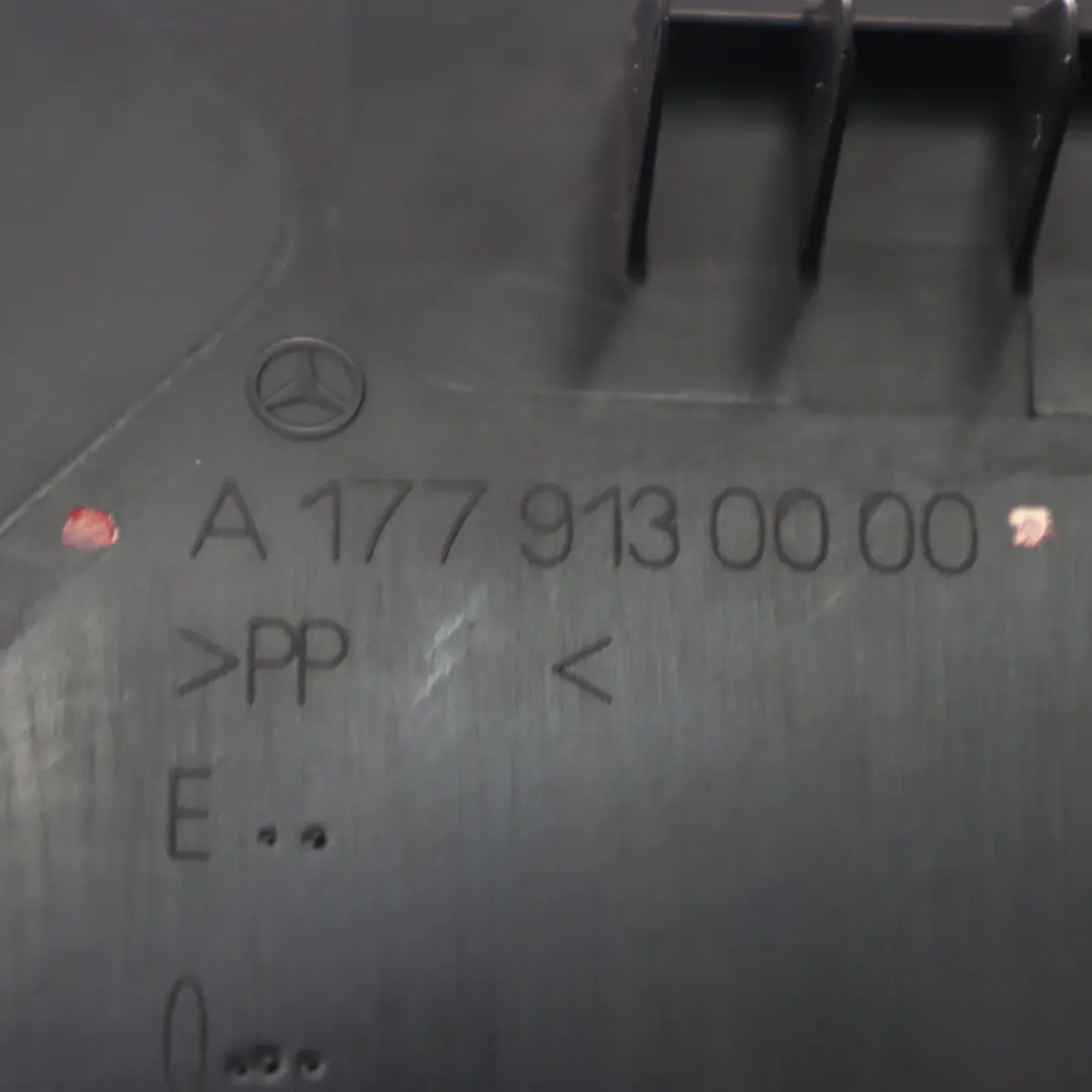 Mercedes W177 Osłona Schowek Oparcia Fotela Przód Czarna - SKU A1779130000 - Numer Części A1779130000