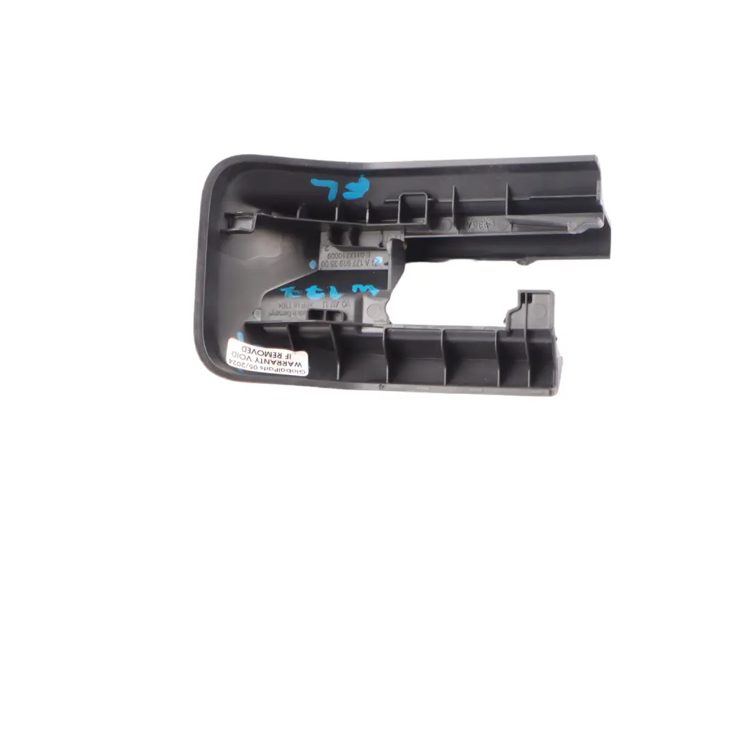 Mercedes W177 Cache garniture rail siège intérieur avant gauche - SKU A1779193500 - Numéro de pièce A1779193500