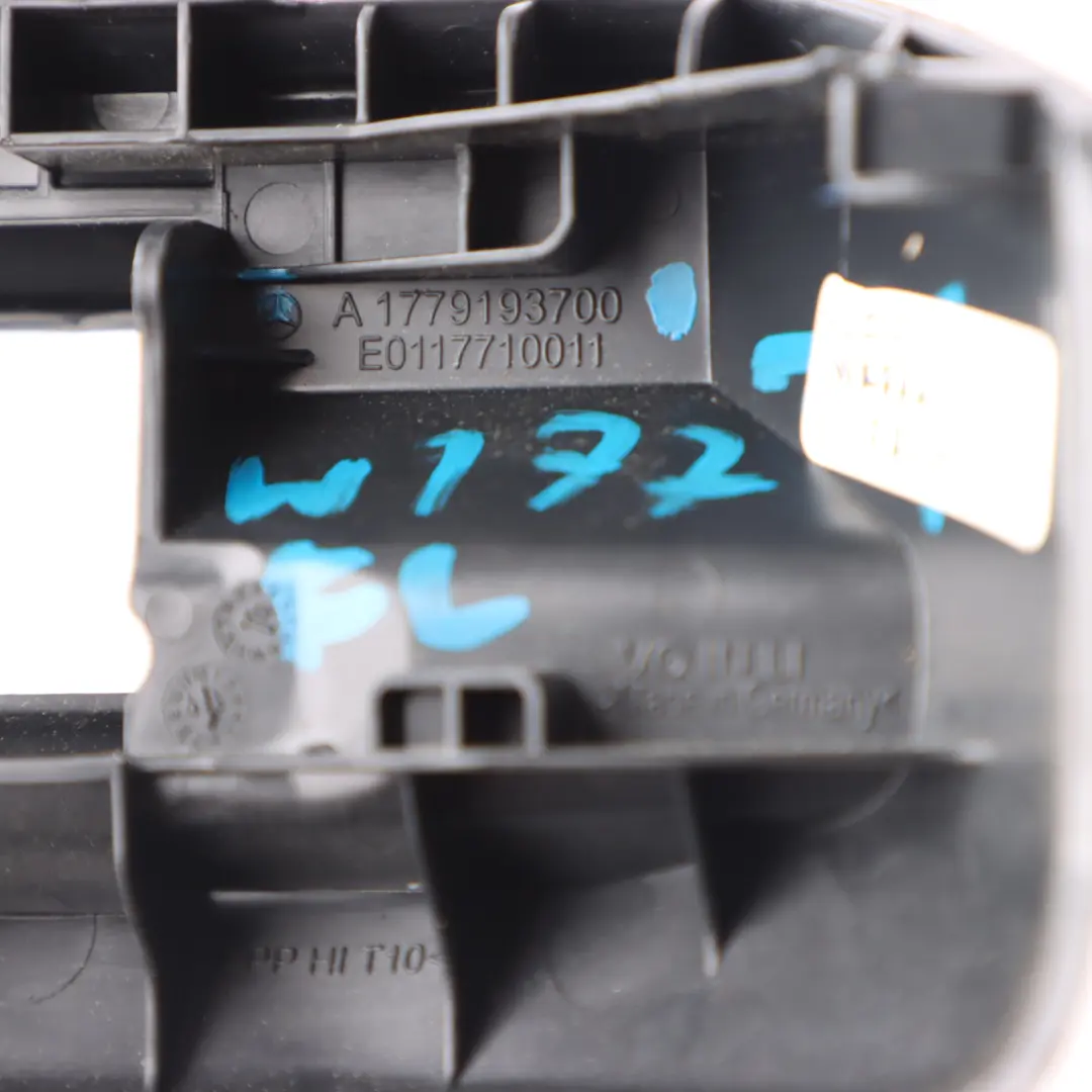 Mercedes-Benz W177 Front Left Seat Rail Trim Cover A1779190100 to with Part number A1779193700 Mercedes-Benz W177 Front Left Seat Rail Trim Cover A1779190100 - SKU A1779193700 - Part number A1779193700