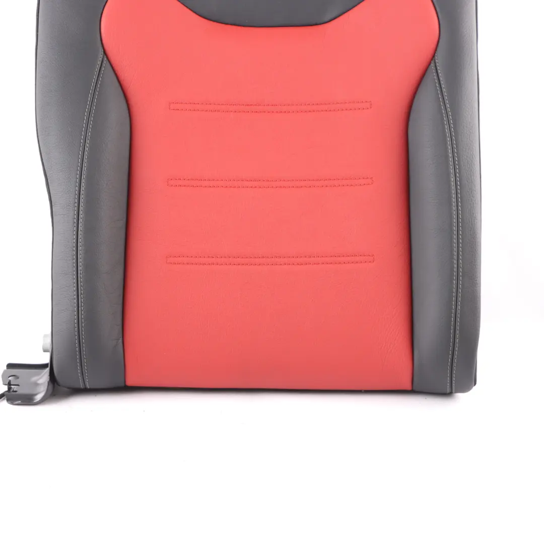 Backrest Mercedes W177 Rear Right O/S Leather Black Red AMG Performance to Seat with Part number A1779200602 Seat Backrest Mercedes W177 Rear Right O/S Leather Black Red AMG Performance - SKU A1779200602 - Part number A1779200602
