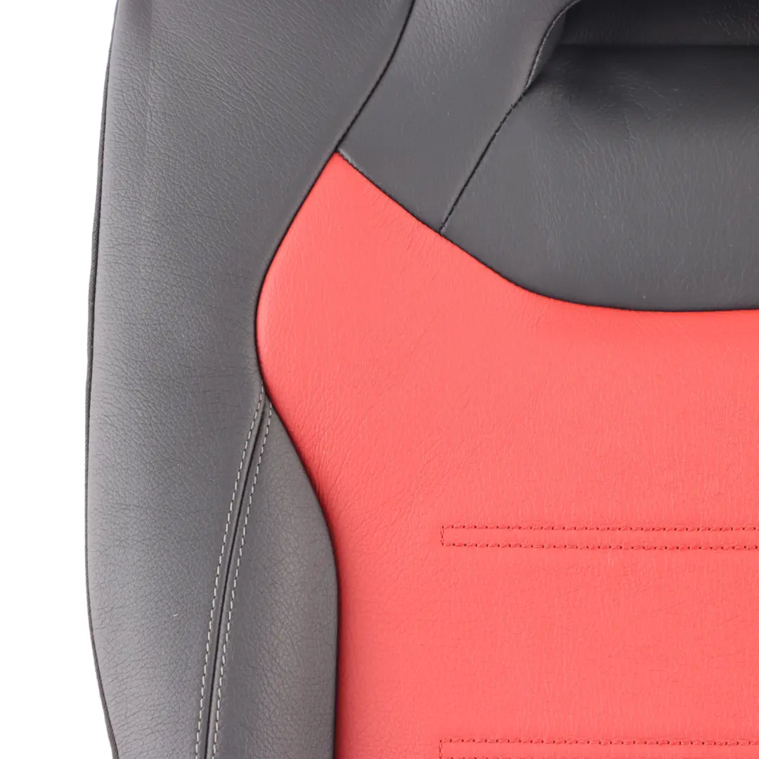 Backrest Mercedes W177 Rear Right O/S Leather Black Red AMG Performance to Seat with Part number A1779200602 Seat Backrest Mercedes W177 Rear Right O/S Leather Black Red AMG Performance - SKU A1779200602 - Part number A1779200602