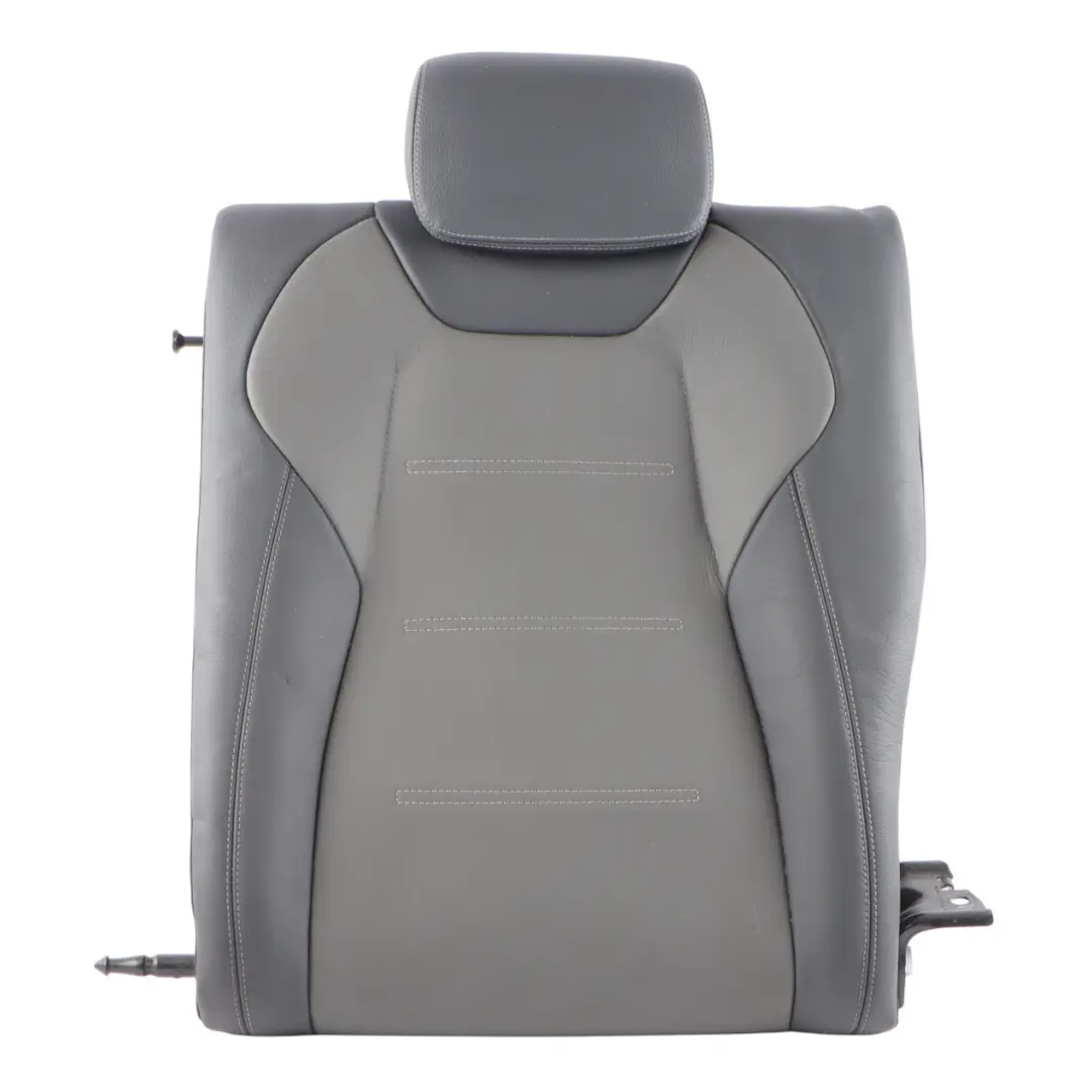 Mercedes V177 Seat Backrest Cover Rear Right O/S Black Leather - SKU A1779204002-1 - Part number A1779204002