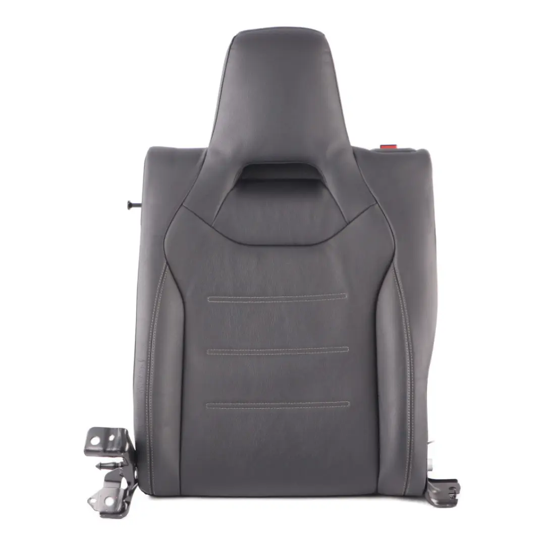 Backrest Mercedes C118 W177 Rear Left N/S Back Rest Cover Black Leather to Seat with Part number A1779204701 Seat Backrest Mercedes C118 W177 Rear Left N/S Back Rest Cover Black Leather - SKU A1779204701 - Part number A1779204701