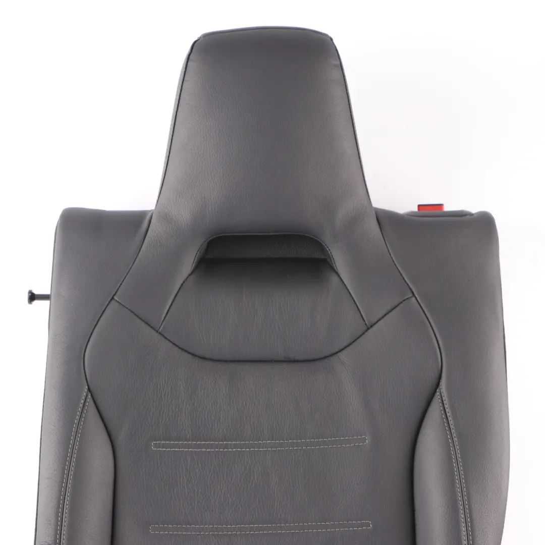 Backrest Mercedes C118 W177 Rear Left N/S Back Rest Cover Black Leather to Seat with Part number A1779204701 Seat Backrest Mercedes C118 W177 Rear Left N/S Back Rest Cover Black Leather - SKU A1779204701 - Part number A1779204701