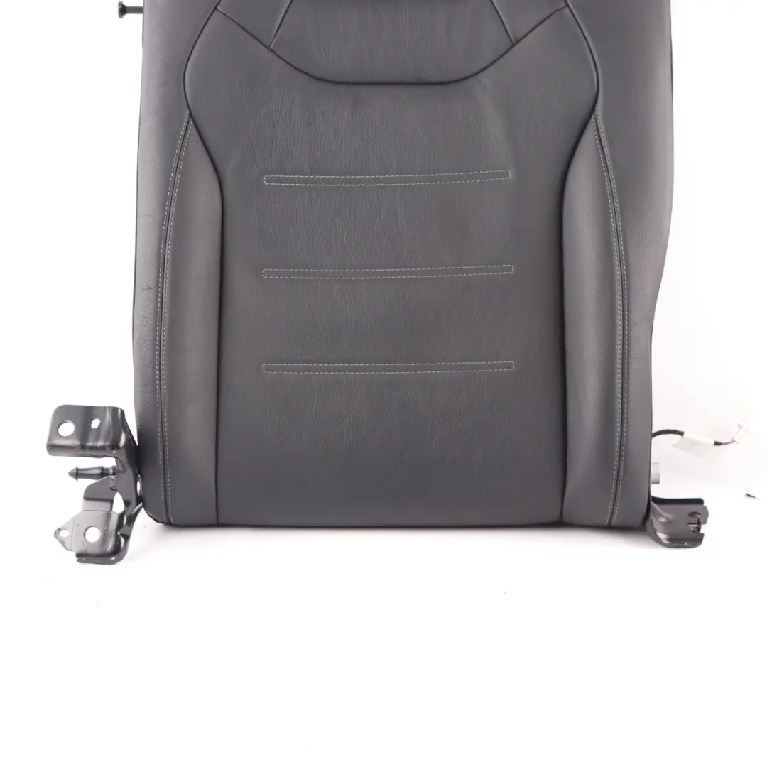 Backrest Mercedes C118 W177 Rear Left N/S Back Rest Cover Black Leather to Seat with Part number A1779204701 Seat Backrest Mercedes C118 W177 Rear Left N/S Back Rest Cover Black Leather - SKU A1779204701 - Part number A1779204701