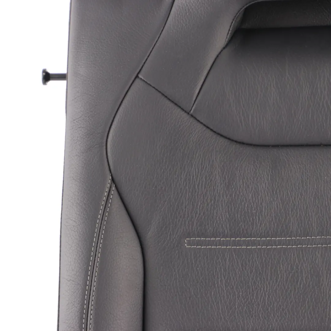 Backrest Mercedes C118 W177 Rear Left N/S Back Rest Cover Black Leather to Seat with Part number A1779204701 Seat Backrest Mercedes C118 W177 Rear Left N/S Back Rest Cover Black Leather - SKU A1779204701 - Part number A1779204701