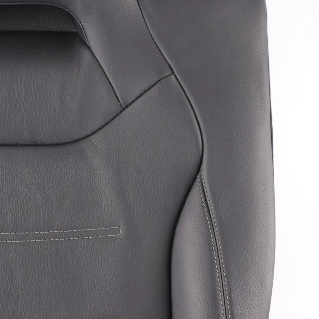 Backrest Mercedes C118 W177 Rear Left N/S Back Rest Cover Black Leather to Seat with Part number A1779204701 Seat Backrest Mercedes C118 W177 Rear Left N/S Back Rest Cover Black Leather - SKU A1779204701 - Part number A1779204701