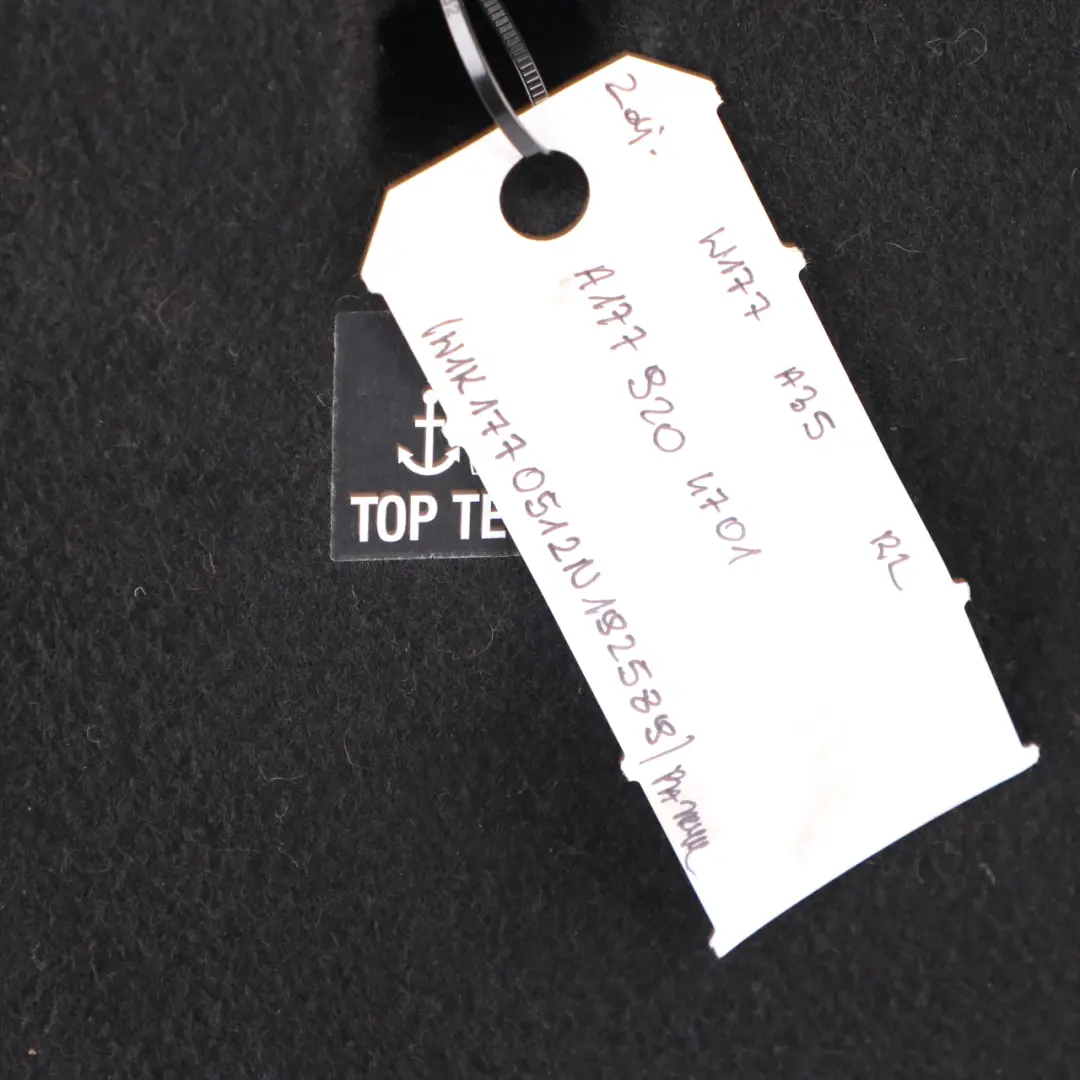 Backrest Mercedes C118 W177 Rear Left N/S Back Rest Cover Black Leather to Seat with Part number A1779204701 Seat Backrest Mercedes C118 W177 Rear Left N/S Back Rest Cover Black Leather - SKU A1779204701 - Part number A1779204701