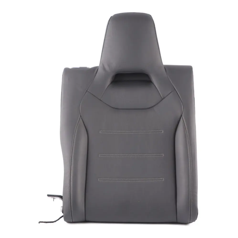 Respaldo Asiento Mercedes W177 Trasero Derecho Funda Respaldo Cuero Negro