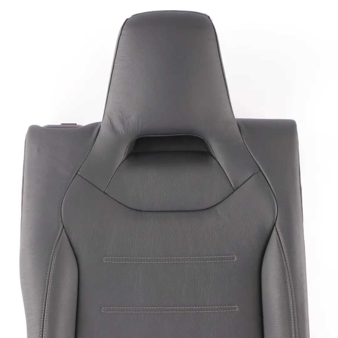 Backrest Mercedes W177 Rear Right O/S Back Rest Cover Black Leather to Seat with Part number A1779204901 Seat Backrest Mercedes W177 Rear Right O/S Back Rest Cover Black Leather - SKU A1779204901 - Part number A1779204901