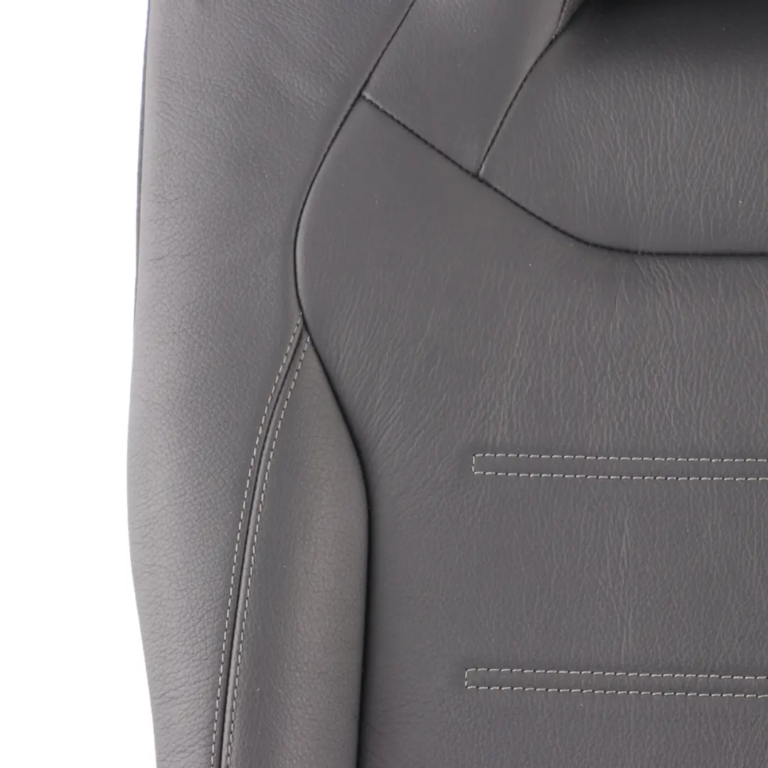 Seat Backrest Mercedes W177 Rear Right O/S Back Rest Cover Black Leather - SKU A1779204901 - Part number A1779204901